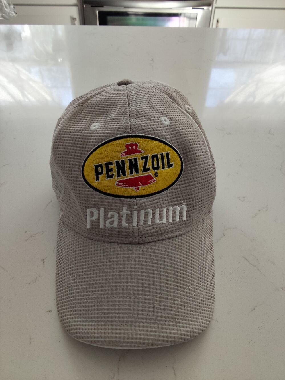 Pennzoil Platinum Curved Bill Adjustable Racing Cap Hat